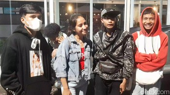 Bonge yang memiliki nama asli Eka Satria Saputra ini pun langsung banyak fans. Foto: Febri/detikhot