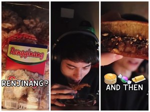 Cicip 7 Jajanan Indonesia Saat Live Streaming, Bule Ini Kepincut Martabak