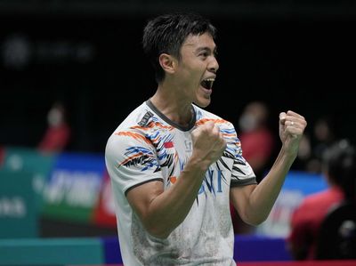 Ekspresi Vito Usai Tumbangkan Tunggal Putra Andalan Malaysia