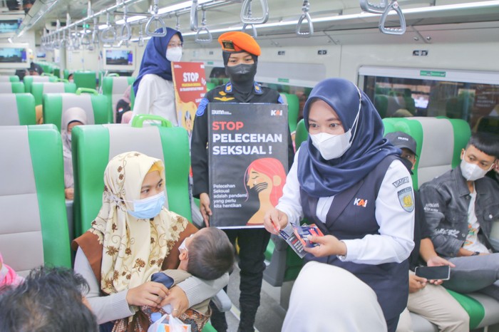 Cegah Pelecehan Seksual di Kereta, KAI Lakukan Kampanye Serentak di Berbagai Kota