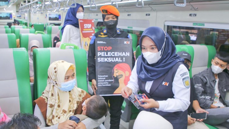 Cegah Pelecehan Seksual di Kereta, KAI Lakukan Kampanye Serentak di Berbagai Kota Cegah Pelecehan Seksual di Kereta, KAI Lakukan Kampanye Serentak di Berbagai Kota