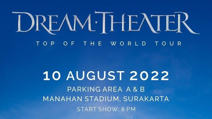 Dream Theater akan konser di Indonesia.