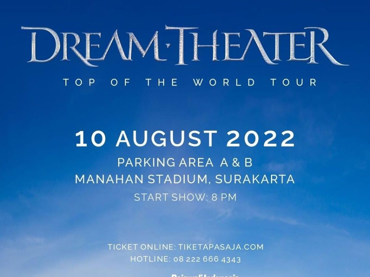 Dream Theater Bakal Manggung di Solo, Catat Tanggalnya!