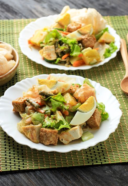 Gado-gado enak di Surabaya