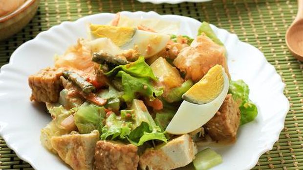 Gado-gado enak di Surabaya