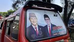 Gambar Prabowo-Cak Imin Mejeng di Angkot Bekasi, Ini Penampakannya