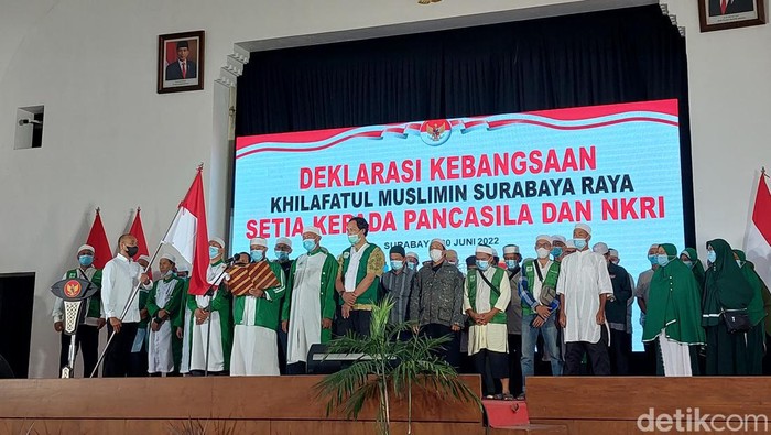 Jemaah Khilafatul Muslimin deklarasikan setiap pada Pancasila dan NKRI
