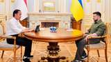 Presiden Ukraina Zelensky Undang Presiden Jokowi ke KTT Krimea