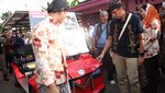 Kunjungi Desa Wisata Pandean, Sandiaga Disopiri Bupati Trenggalek
