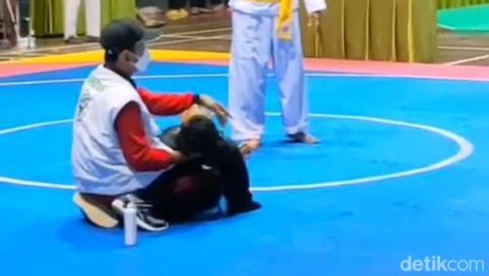 Laga silat Porprov Jatim di Lumajang