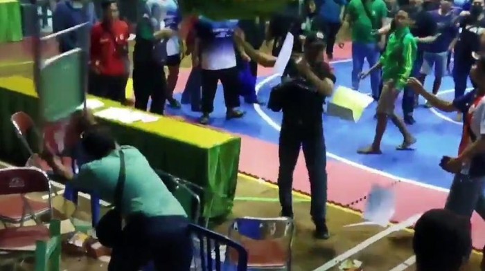 Laga silat Porprov Jatim ricuh