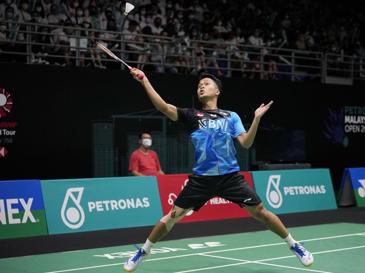 Mantap! Anthony Ginting Melaju ke 8 Besar Malaysia Open 2022