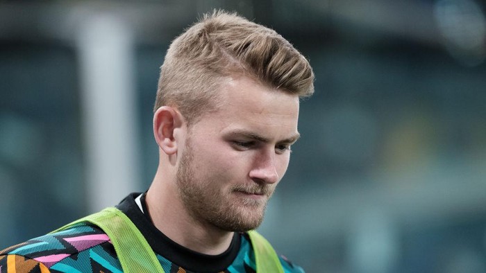 Matthijs de Ligt during the Serie A match between Genoa v Juventus, in Genova, on May 6, 2022 (Photo by Loris Roselli/NurPhoto via Getty Images). (Photo by Loris Roselli/NurPhoto via Getty Images)