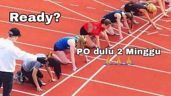 Wah, kebiasaan belanja online nih! Foto: (Twitter)