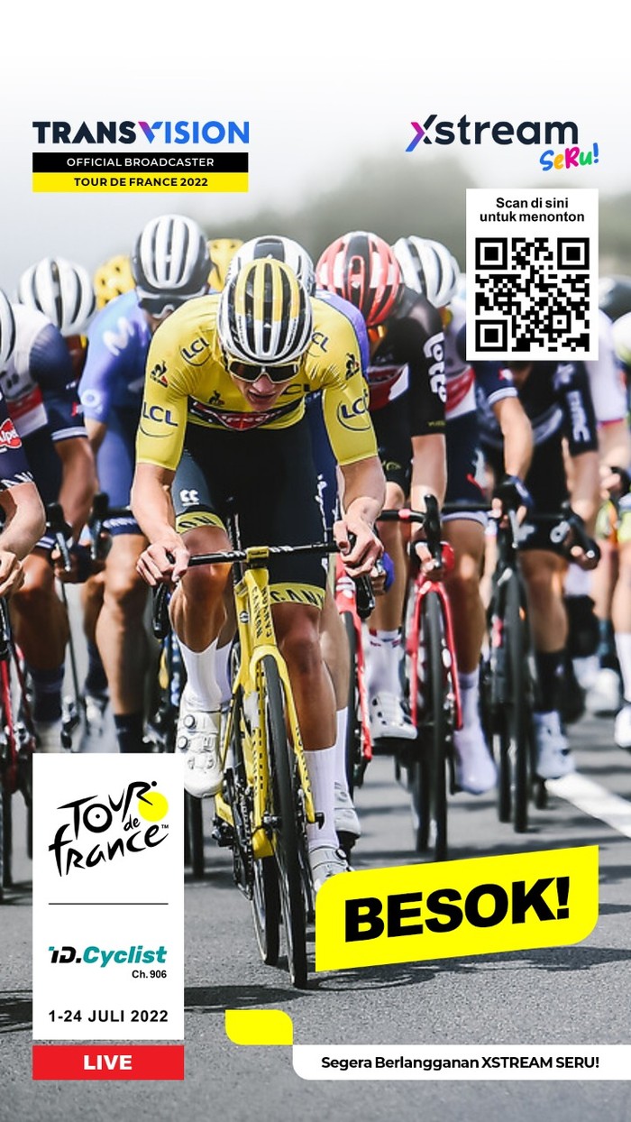 Nobar Tour de France gratis