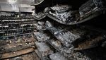 Penampakan Isi Mal di Ukraina yang Hangus Usai Dihantam Rudal Rusia
