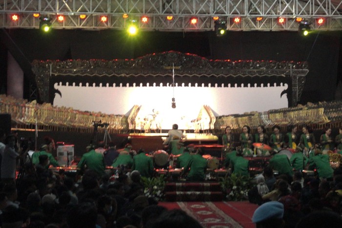 Pertunjukan Wayang di Mojokerto