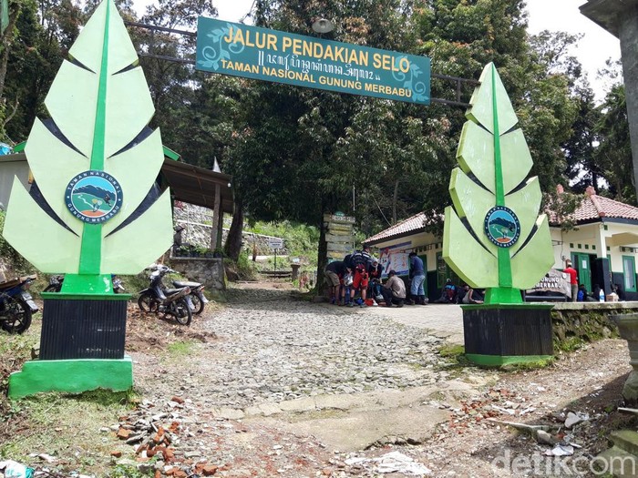 Pintu pendakian gunung Merbabu di jalur Selo, Boyolali.  Foto diunggah Kamis (30/6/2022).