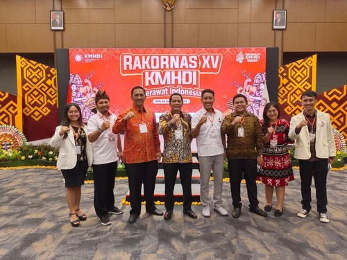 Rakornas KMHDI di Lombok, Kamis (30/6/2021)