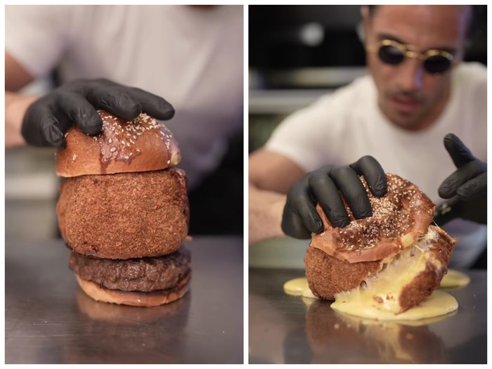Salt Bae Dihujat Gegara Pamer Burger Keju yang Bisa Meledak