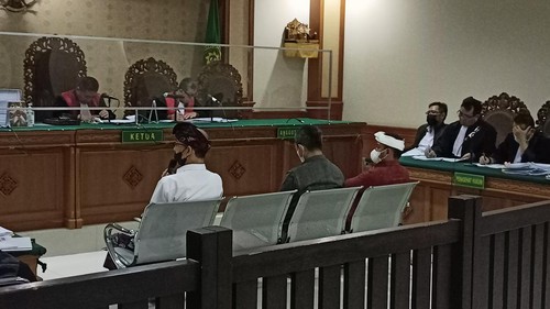 Sidang lanjutan korupsi DID Tabanan 2018 dengan Terdakwa Dewa Nyoman Wiratmaja yang menghadirkan mantan Kepala Bapelitbang Tabanan, mantan Kasubag Perencanaan Bapelitbang Tabanan, dan anggota Banggar DPRD Tabanan pada Kamis (30/6/2022)