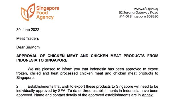 Singapura food agency