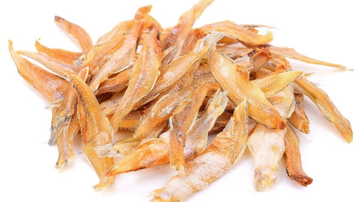 Teri tawar untuk nasi goreng ikan asin