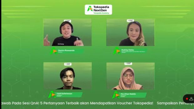 Tokopedia NextGen: Lika Liku Satu Tahun Pertama Bekerja di Industri Teknologi (Screenshot Youtube Inside Tokopedia)