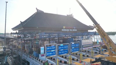 Tol Bali Mandara Dipoles Jelang KTT G20, Ini Foto-fotonya