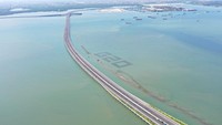 Ada penanaman pohon dan pembuatan taman di akes gerbang tol, median dan taper jalan tol hingga penanaman 756 ribu lebih bibit mangrove di Interchange Ngurah Rai dan Km 3+600. Foto: Dok. Jasa Marga