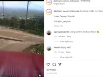 Video Dashcam Rekam Momen Mobil Melaju Kencang di Turunan hingga Terjun ke Jurang