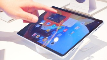 Vivo Pad menjalankan OriginOS HD dengan UI yang ditingkatkan dan desain interaktif untuk layar besar. Foto: Adi Fida Rahman/detikINET