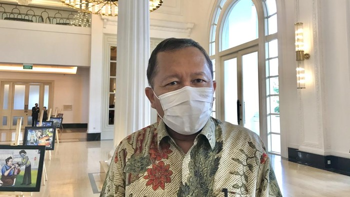Arsul Sani Anggota Komisi III DPR yang juga Wakil Ketua Umum PPP Arsul Sani hadir di acara Hoegeng Awards 2022, Jakarta, Jumat (1/7/2022).