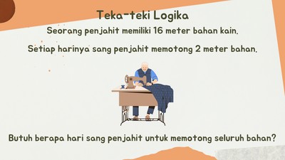 Tebak-tebakan Jelang Akhir Pekan, Tes Apakah Logika Kamu Jalan