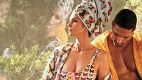Pada pemotretan bersama majalah pria dewasa itu ia tampil mengenakan turban dan telanjang. Dok. Instagram