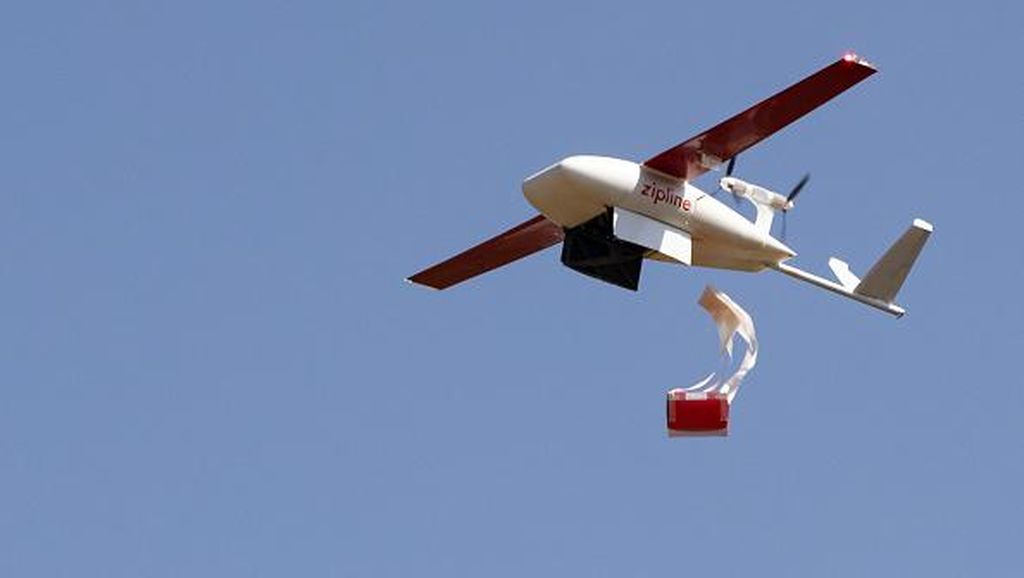 Drone Ini Kirim Bantuan Medis ke Daerah Pelosok Rwanda