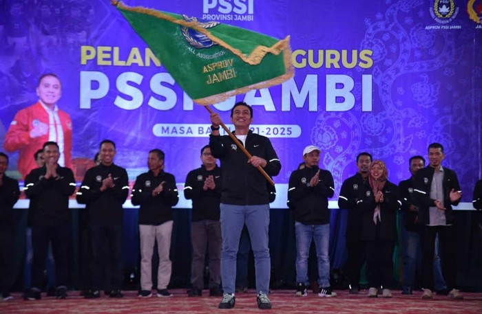 Fadhil Arief Jadi Ketua Asprov PSSI Harus Wujudkan Prestasi Sepakbola Jambi di Nasional