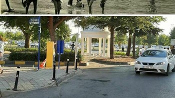 Pantai Süreyya pada tahun 1940-an dan saat ini, Istanbul. Dok. Boredpanda