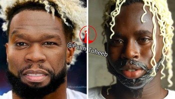 Mie untuk mengikuti gaya rambut 50 Cent, hmm bagaimana menurut mu? Foto: Funny Toheeb via Bored Panda