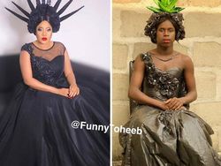 10 Aksi Kocak Tiru Gaya Seleb ala Funny Toheeb