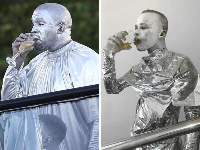 Aktor, komedian, model sekaligus influencer Funny Toheeb punya sejumlah kreasi mengikuti gaya seleb yang bikin ketawa. Berikut ini contohnya.