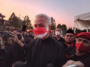 Ganjar Tegaskan Tak Dilarang PDIP ke Luar Daerah