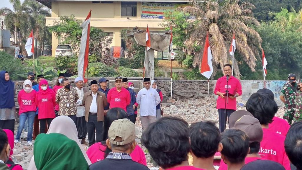 Anies Mulai Revitalisasi Kampung Gembira Gembrong, Telan Biaya Rp 7,8 M