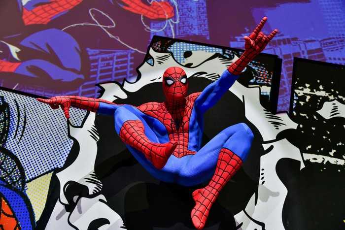 SAN DIEGO, CALIFORNIA - JUNE 30: A general view of the atmosphere during Media Preview day at the Exclusive Installation Commemorating Spider-Man's 60th Anniversary at San Diego's Comic-Con Museum on June 30, 2022 in San Diego, California. (Photo by Jerod Harris/Getty Images)