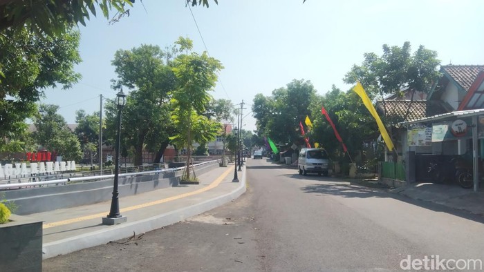Jalan Bhayangkara di Majalengka.
