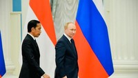 Indonesia tidak memiliki kepentingan apa pun, kecuali ingin melihat perang dapat selesai, dan rantai pasok pangan, pupuk, dan energi bisa segera diperbaiki, karena menyangkut dengan kehidupan ratusan juta orang bahkan miliaran orang manusia, kata Jokowi (Foto: Laily Rachev - Biro Pers Sekretariat Presiden)