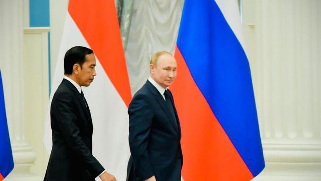 Ini Daftar Jasa Rusia yang Disinggung Putin Saat Bertemu Jokowi