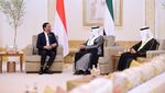 Momen Prabowo Sambut Jokowi di Abu Dhabi Usai Temui Zelensky dan Putin