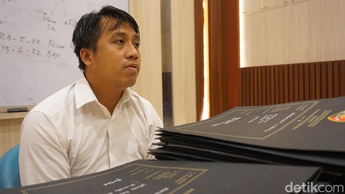 Kasat Reskrim Polres Mojokerto Kota AKP Rizki Santoso