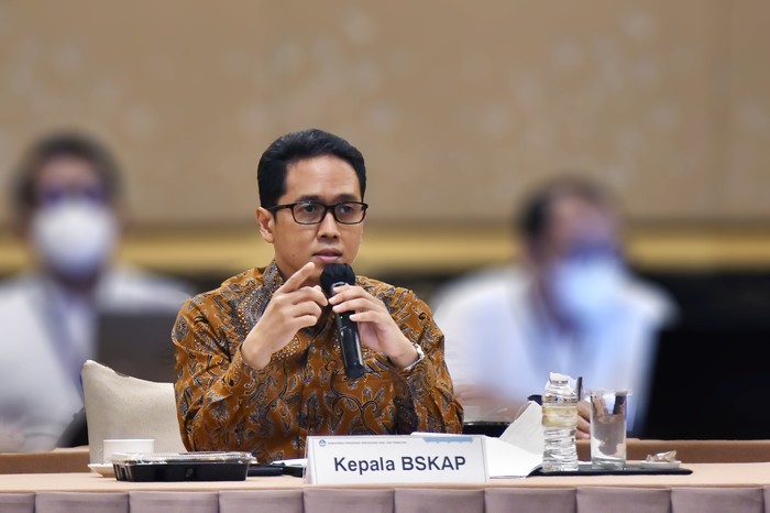 Kepala Badan Standar, Kurikulum, dan Asesmen Pendidikan (BSKAP) Kemendikbudristek Anindito Aditomo